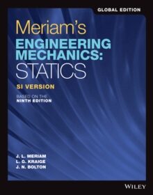 Meriam's Engineering Mechanics - Statics